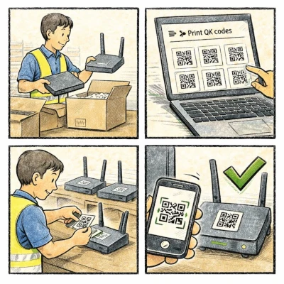 QR-Code Einrichtung